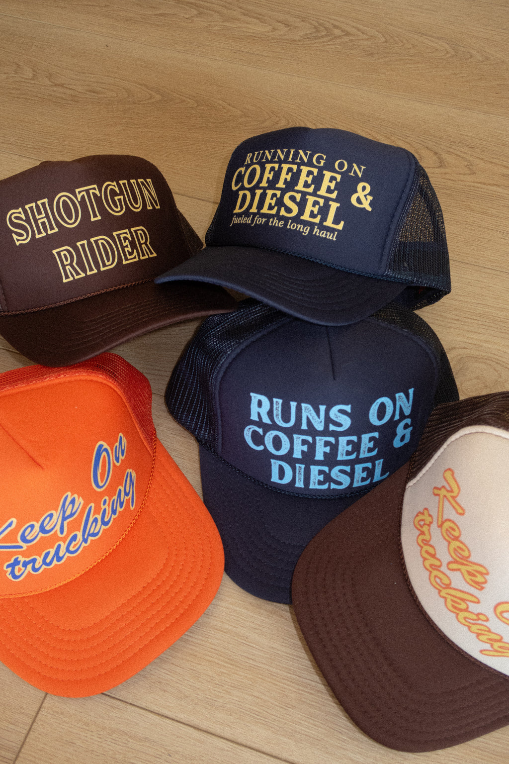 Runs on coffee and diesel