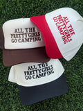 Pretty girls go camping