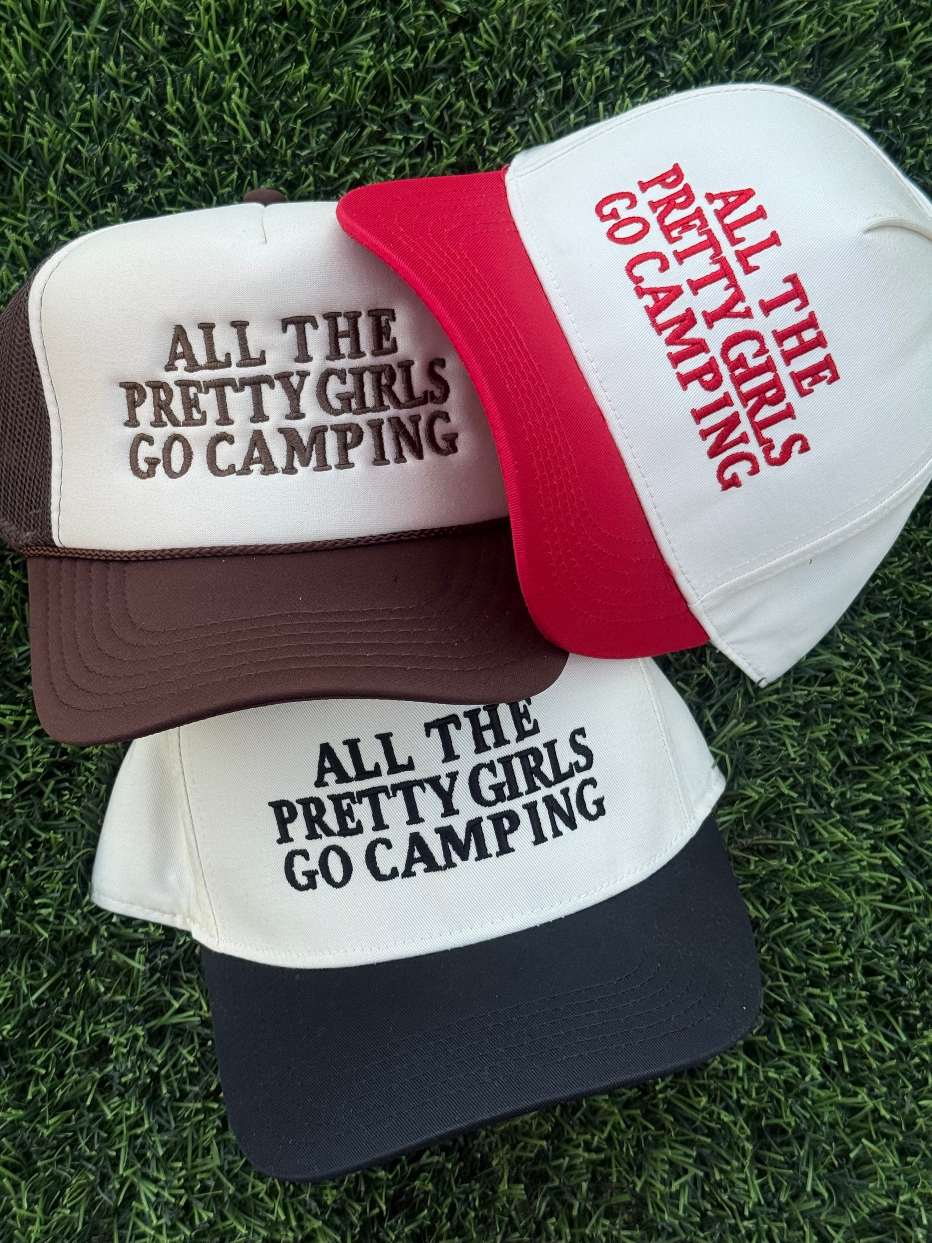 Pretty girls go camping